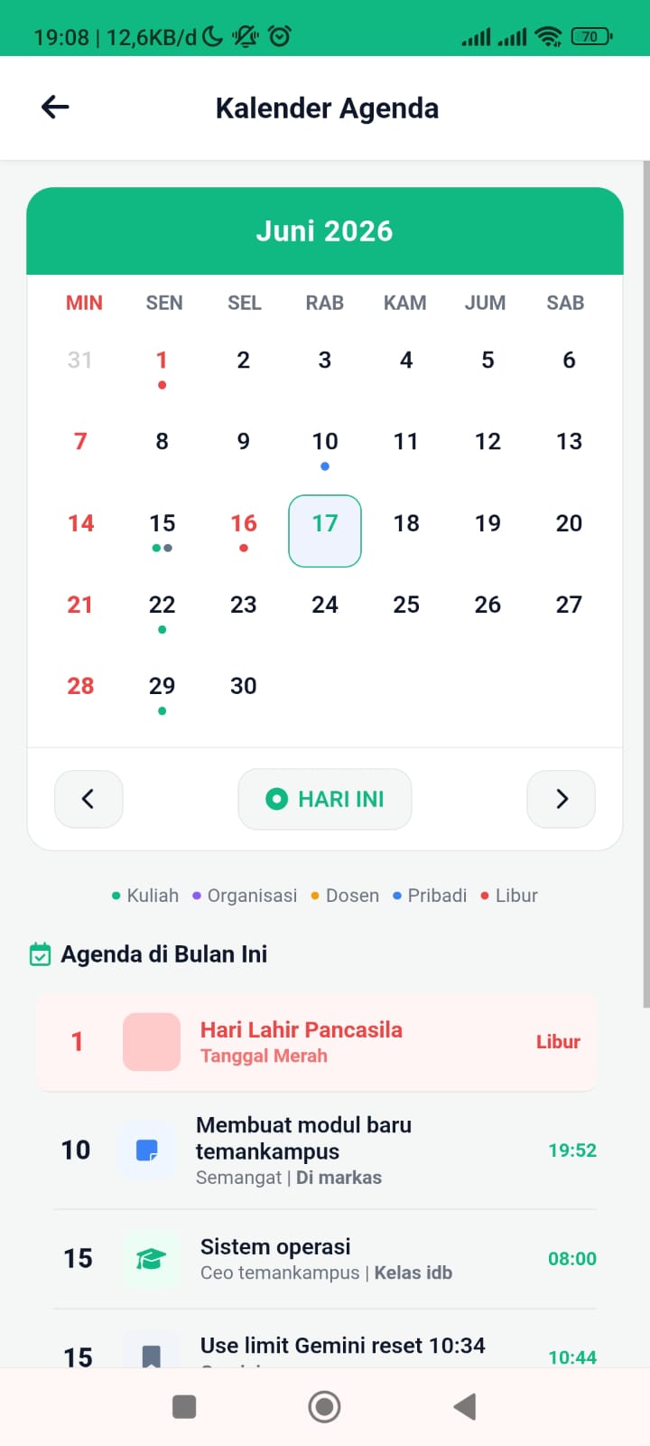 Kalender Akademik