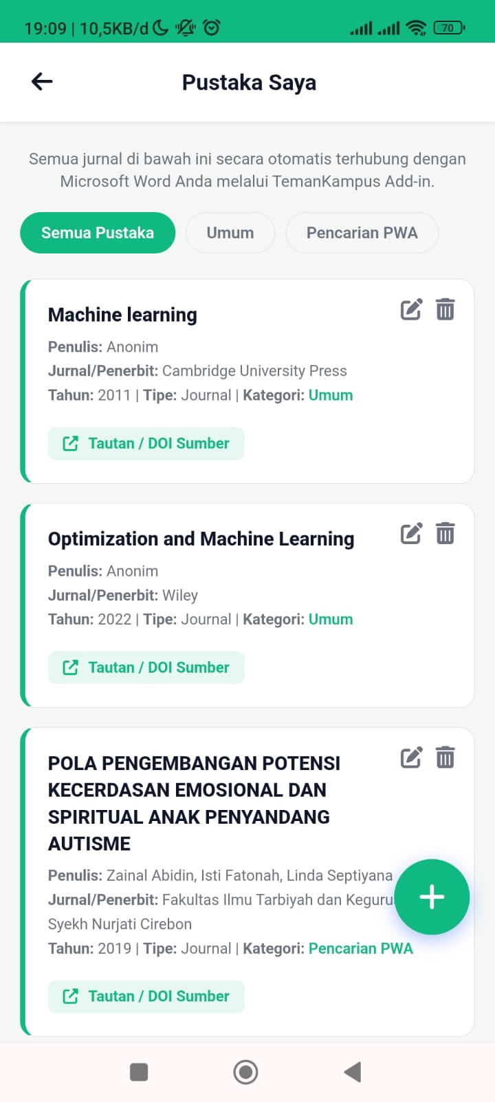 Pencarian Jurnal